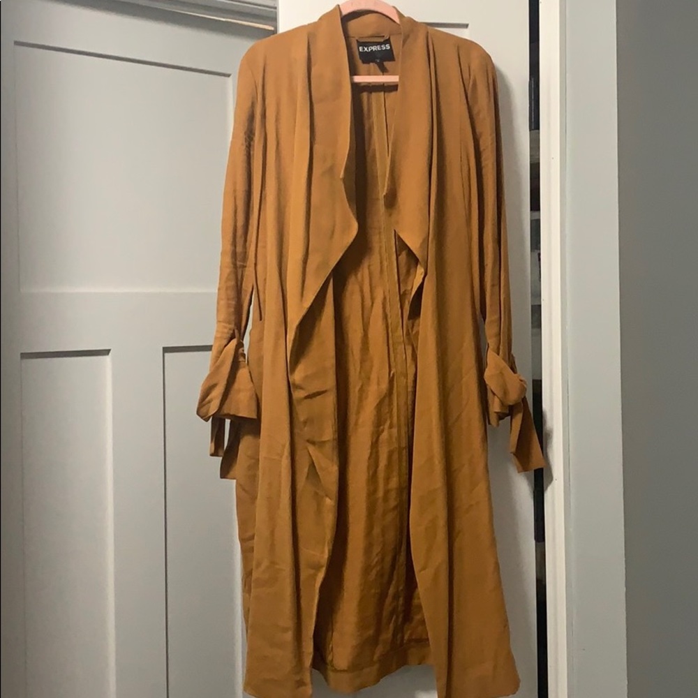 Express Soft Drape Trench Coat